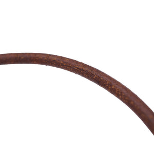 美品 ブルガリ
 K18YG チョーカー ネックレス ネックレス
 K18イエローゴールド/レザー ブラウン 0029
【中古】BVLGARI レディース