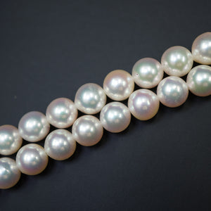 美品 アコヤ真珠 8-8.5ｍｍ ネックレス あこや真珠/シルバー925 パール アクセサリー 0054【中古】