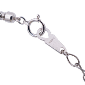 美品 ブルートパーズ59.53ct / ダイヤ0.20ct K18WG ネックレス ホワイトゴールド/ダイヤモンド ジュエリー 0056【中古】