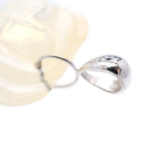 美品 天然オパール109.08ct / ダイヤ0.04ct / K18WG ペンダント トップ ホワイトゴールド/オパール/ダイヤモンド ジュエリー 0060【中古】レディース