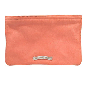 美品 クロムハーツ チェンジパース ロジウム金具 ダガーチャーム レザー ピンク コインケース 財布 0098【中古】Chrome Hearts