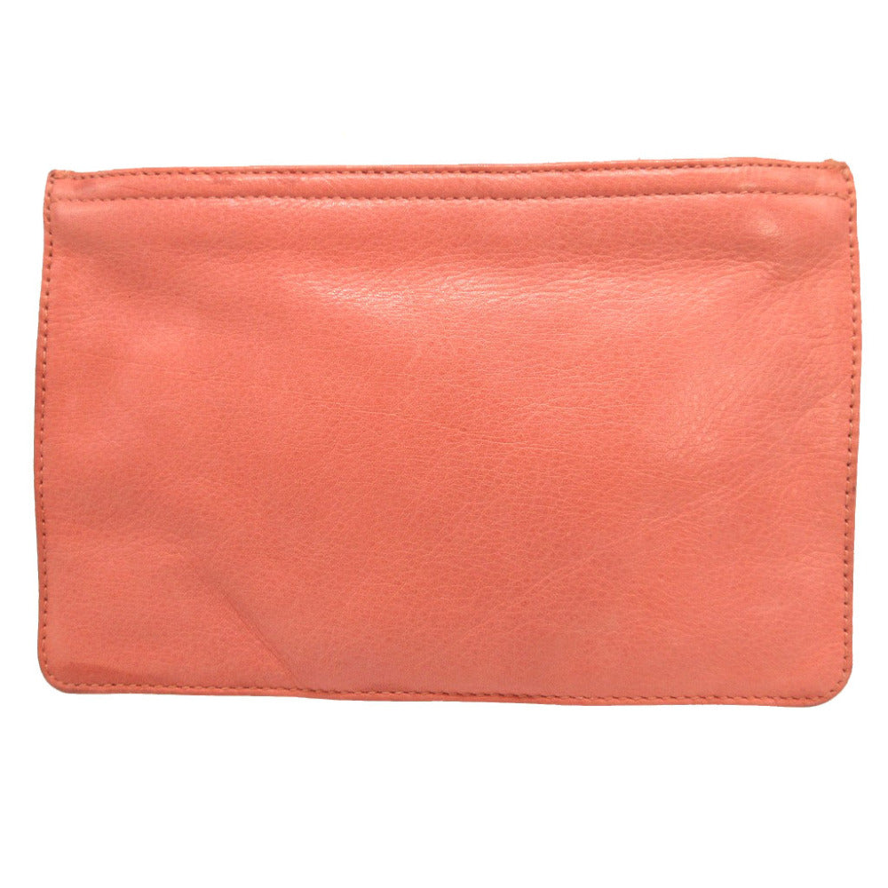 美品 クロムハーツ チェンジパース ロジウム金具 ダガーチャーム レザー ピンク コインケース 財布 0098【中古】Chrome Hearts