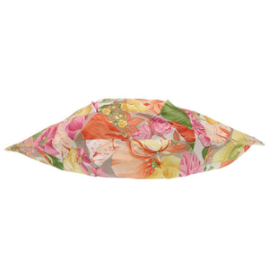 新品同様 サルヴァトーレフェラガモ ガンチーニ フラワー柄 レザー ナイロン マルチカラー ショルダーバッグ 0125【中古】Salvatore Ferragamo