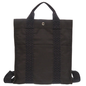 美品 エルメス エールライン アドMM ナイロンキャンバス グレー リュック デイパック 0178【中古】HERMES