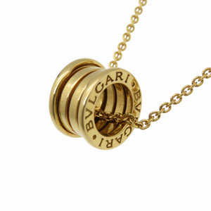 美品 ブルガリ B-ZERO1 750YG ネックレス ビーゼロワン K18YG イエローゴールド ジュエリー 0220【中古】BVLGARI レディース メンズ イにセックス
