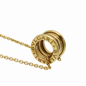 美品 ブルガリ B-ZERO1 750YG ネックレス ビーゼロワン K18YG イエローゴールド ジュエリー 0220【中古】BVLGARI レディース メンズ イにセックス
