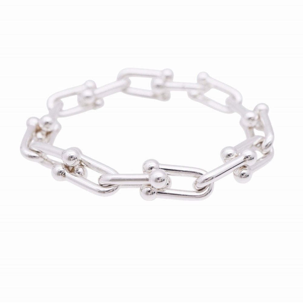 美品 ティファニー ハードウェア リンク ラージ シルバー925 ブレスレット アクセサリー 0222【中古】TIFFANY&Co. メンズ