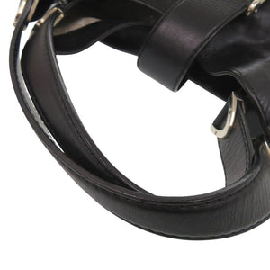 グッチ 296856 レザー ブラック ハンドバッグ 黒 0244【中古】GUCCI