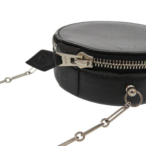 新品同様 エルメス ヴィランドリー マイクロ カーフスキン ブラック C刻印(2018年製) ショルダーバッグ 黒 0251【中古】HERMES