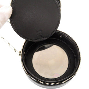 新品同様 エルメス ヴィランドリー マイクロ カーフスキン ブラック C刻印(2018年製) ショルダーバッグ 黒 0251【中古】HERMES