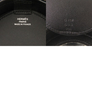 新品同様 エルメス ヴィランドリー マイクロ カーフスキン ブラック C刻印(2018年製) ショルダーバッグ 黒 0251【中古】HERMES