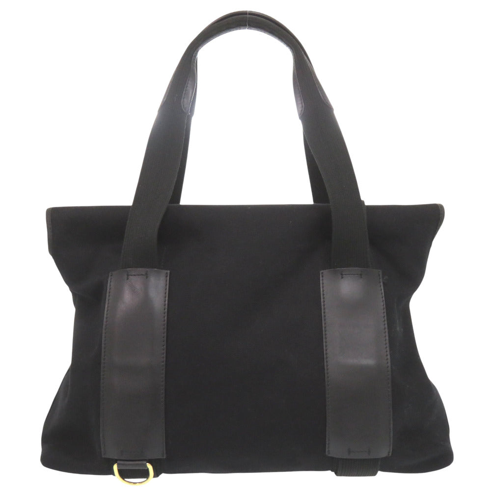 美品 ハンティングワールド キャンバス ブラック ボストンバッグ 0259【中古】HUNTING WORLD メンズ