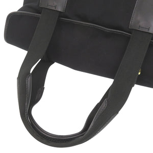 美品 ハンティングワールド キャンバス ブラック ボストンバッグ 0259【中古】HUNTING WORLD メンズ