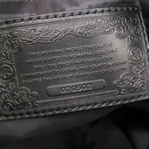 美品 ハンティングワールド キャンバス ブラック ボストンバッグ 0259【中古】HUNTING WORLD メンズ