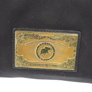 美品 ハンティングワールド キャンバス ブラック ボストンバッグ 0259【中古】HUNTING WORLD メンズ