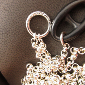 新品同様 エルメス シェーヌダンクルチャーム シルバー925 シルバー ネックレス 0271【中古】HERMES