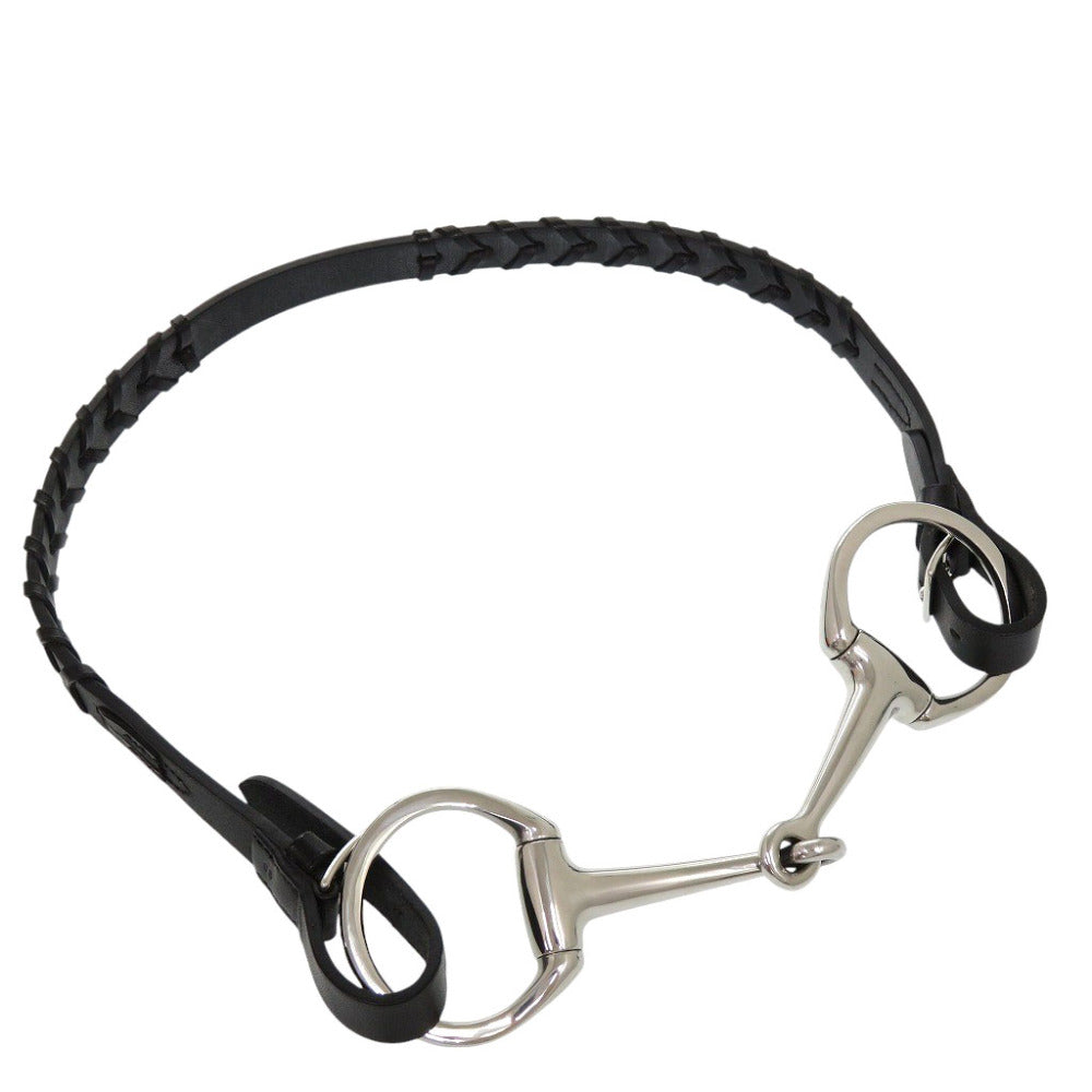 美品 エルメス ホースビットバックル ヴォースイフト ブラック ホースビット金具 □O刻印(2011年製) ベルト 0273【中古】HERMES