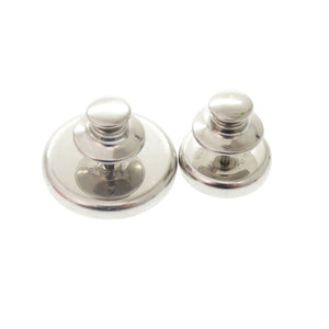 未使用 エルメス エクリプス ピンブローチ 2個セット メタル ピンク オレンジ 青　紫 0283【中古】HERMES