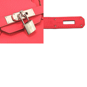 新品同様 エルメス バーキン30 トリヨンクレマンス ローズジャイプール □R刻印 ハンドバッグ 0302 【中古】 HERMES
