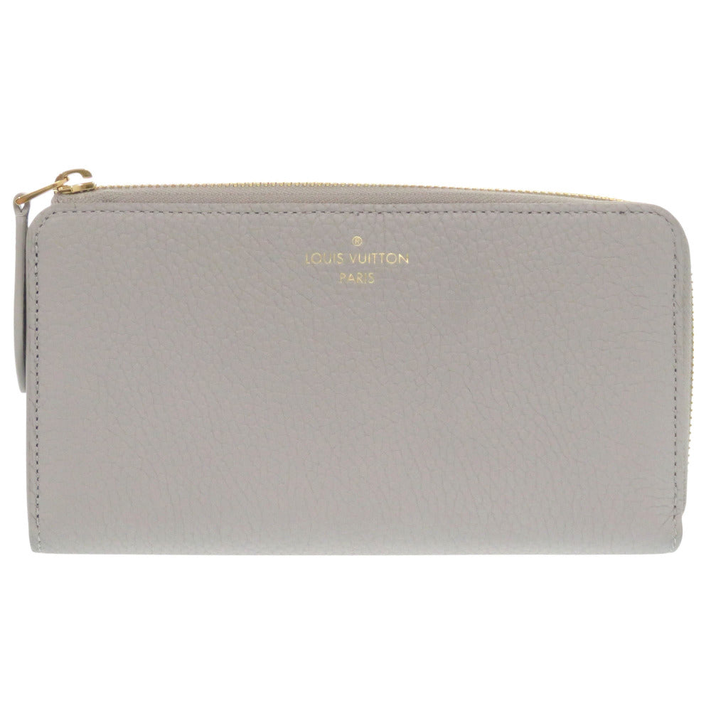 美品 ルイ ヴィトン ポルトフォイユ コメット M83654 トリヨンレザー フリントグレー L字ファスナー 長財布 LV 0331【中古】LOUIS VUITTON