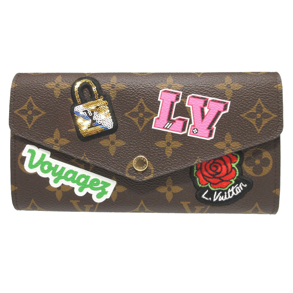 新品同様 ルイヴィトン M63318 モノグラム ポルトフォイユサラ 2つ折り長財布 財布 0332【中古】LOUIS VUITTON