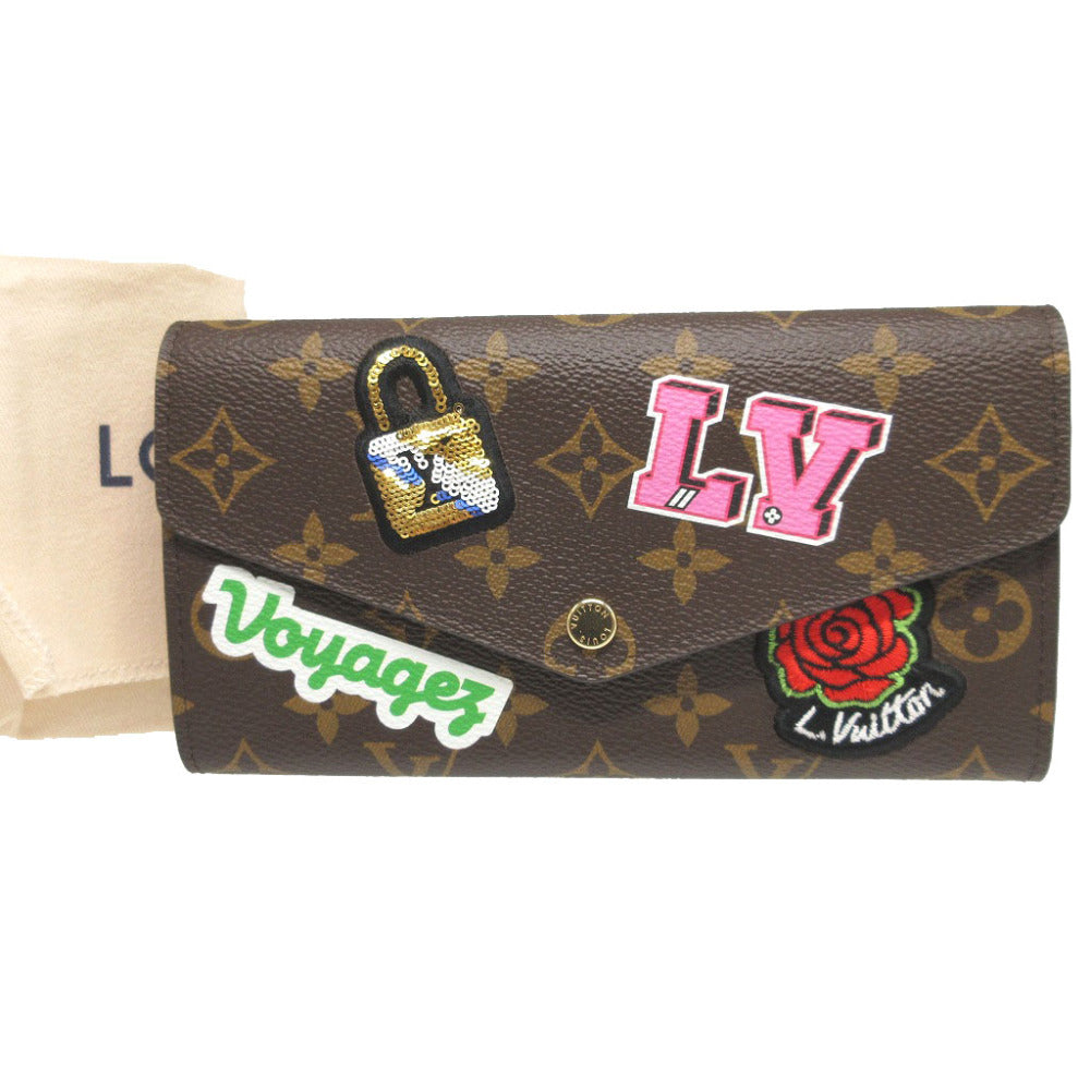 新品同様 ルイヴィトン M63318 モノグラム ポルトフォイユサラ 2つ折り長財布 財布 0332【中古】LOUIS VUITTON