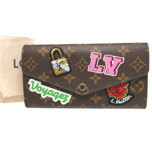 新品同様 ルイヴィトン M63318 モノグラム ポルトフォイユサラ 2つ折り長財布 財布 0332【中古】LOUIS VUITTON