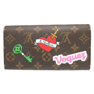 新品同様 ルイヴィトン M63318 モノグラム ポルトフォイユサラ 2つ折り長財布 財布 0332【中古】LOUIS VUITTON