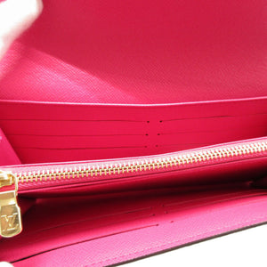 新品同様 ルイヴィトン M63318 モノグラム ポルトフォイユサラ 2つ折り長財布 財布 0332【中古】LOUIS VUITTON