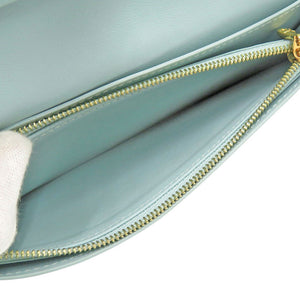 新品同様 ルイ ヴィトン ヴェルティカル ウォレット M81367 トリヨンレザー ガレ 長財布 ベージュ LV 0773【中古】LOUIS VUITTON