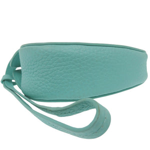 ティファニー リターントゥティファニー コインケース ポーチハート型 ロゴ トリヨン ブルー 0366【中古】TIFFANY&Co.