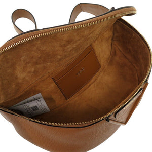 新品同様 ヴェルサーチ Vグレカ ボディバッグ ベルトバッグ ショルダーバッグ 1006888 1A04605 レザー ブラウン 0409【中古】VERSACE