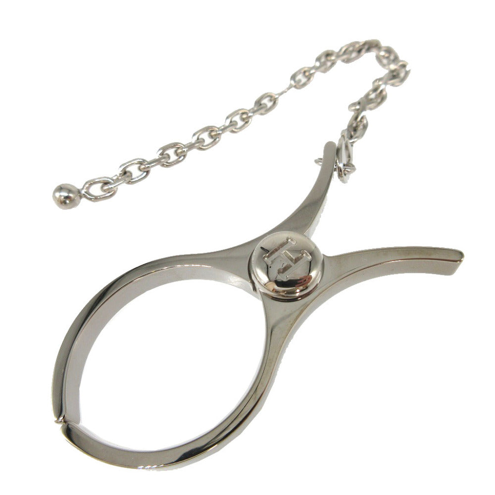 新品同様 エルメス フィロー メタル シルバー グローブホルダー 0412【中古】HERMES