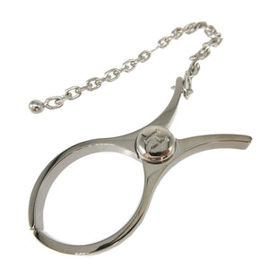 新品同様 エルメス フィロー メタル シルバー グローブホルダー 0412【中古】HERMES