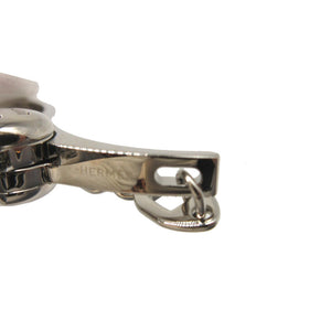 新品同様 エルメス フィロー メタル シルバー グローブホルダー 0412【中古】HERMES