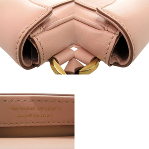 新品同様 トッズ T タイムレス ショルダーバッグ T timeless bum bag ピンクベージュ レザー ピンク 0419【中古】TOD’S