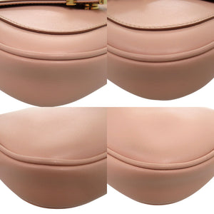 新品同様 トッズ T タイムレス ショルダーバッグ T timeless bum bag ピンクベージュ レザー ピンク 0419【中古】TOD’S