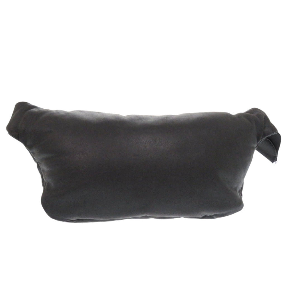 美品 メゾン マルジェラ グラムスラム S61WB0000 レザー ブラック ボディバッグ 黒 0420【中古】Maison Margiela