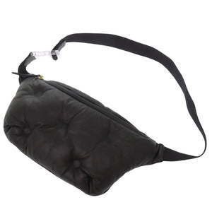 美品 メゾン マルジェラ グラムスラム S61WB0000 レザー ブラック ボディバッグ 黒 0420【中古】Maison Margiela