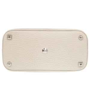 美品 メゾン マルジェラ 5AC レザー ホワイト S56WG0082 2WAYショルダーバッグ ハンドバッグ 0421【中古】Maison Margiela