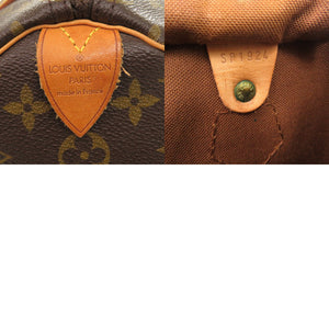 ルイ ヴィトン スピーディ35 モノグラム M41524 ハンドバッグ LV 0433 【中古】 LOUIS VUITTON