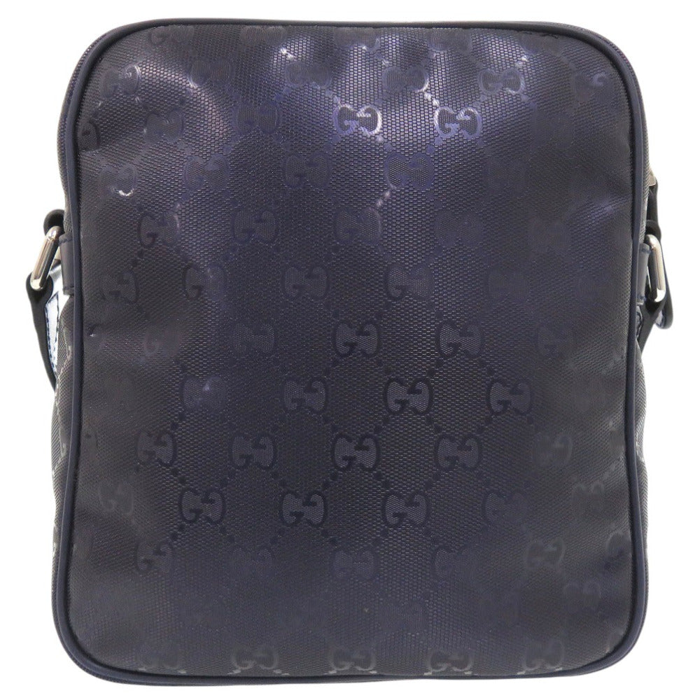 美品 グッチ GGインプリメ ショルダーバッグ クロスボディ 斜め掛け 233268 497717 PVC パープル 0470【中古】GUCCI