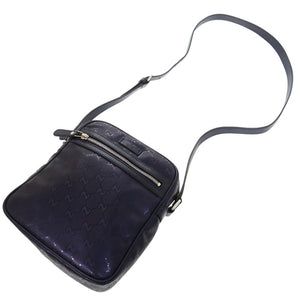 美品 グッチ GGインプリメ ショルダーバッグ クロスボディ 斜め掛け 233268 497717 PVC パープル 0470【中古】GUCCI