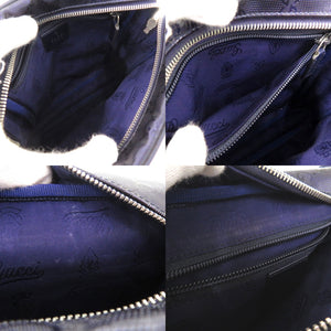 美品 グッチ GGインプリメ ショルダーバッグ クロスボディ 斜め掛け 233268 497717 PVC パープル 0470【中古】GUCCI