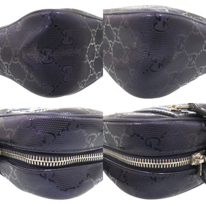 美品 グッチ GGインプリメ ショルダーバッグ クロスボディ 斜め掛け 233268 497717 PVC パープル 0470【中古】GUCCI