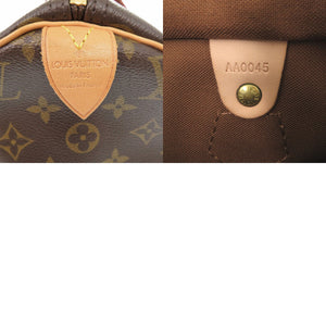美品 ルイ ヴィトン スピーディ30 モノグラム M41526 ハンドバッグ LV 0478【中古】LOUIS VUITTON