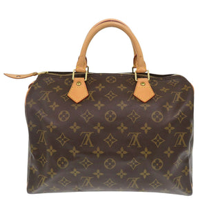 美品 ルイ ヴィトン スピーディ30 モノグラム M41526 ハンドバッグ LV 0478【中古】LOUIS VUITTON
