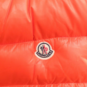美品 モンクレール TIB GILET 120914335005 ダウン フェザー サイズ1 オレンジ ダウンベスト 0482【中古】MONCLER メンズ