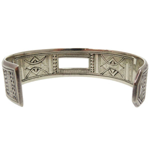 美品 エルメス トゥアレグ バングル SV925 民族柄 シルバー925 0492【中古】HERMES