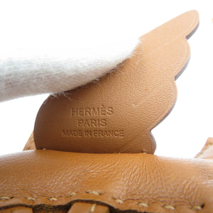 新品同様 エルメス ロデオペガサスPM ゴールド U刻印 2022年製 バッグチャーム 0509【中古】HERMES